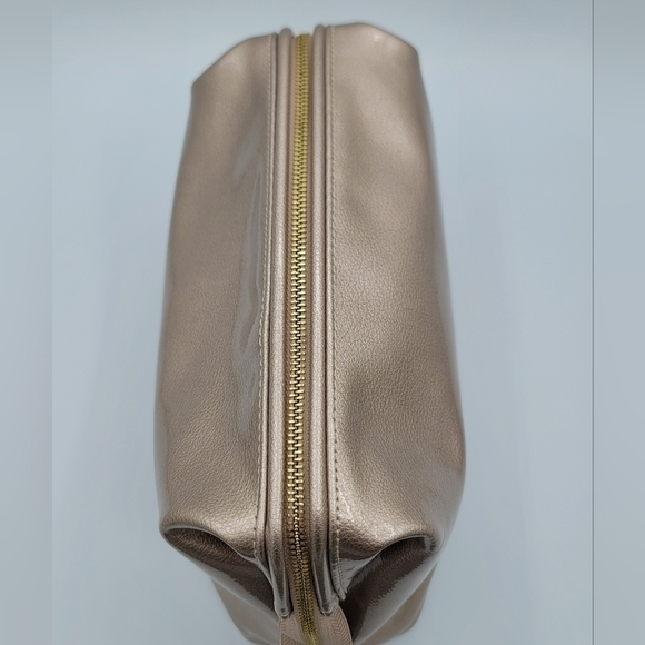 Rose Gold Large Cosmetic Case Beauty Boutique NEW #673 - Picture 8 of 16